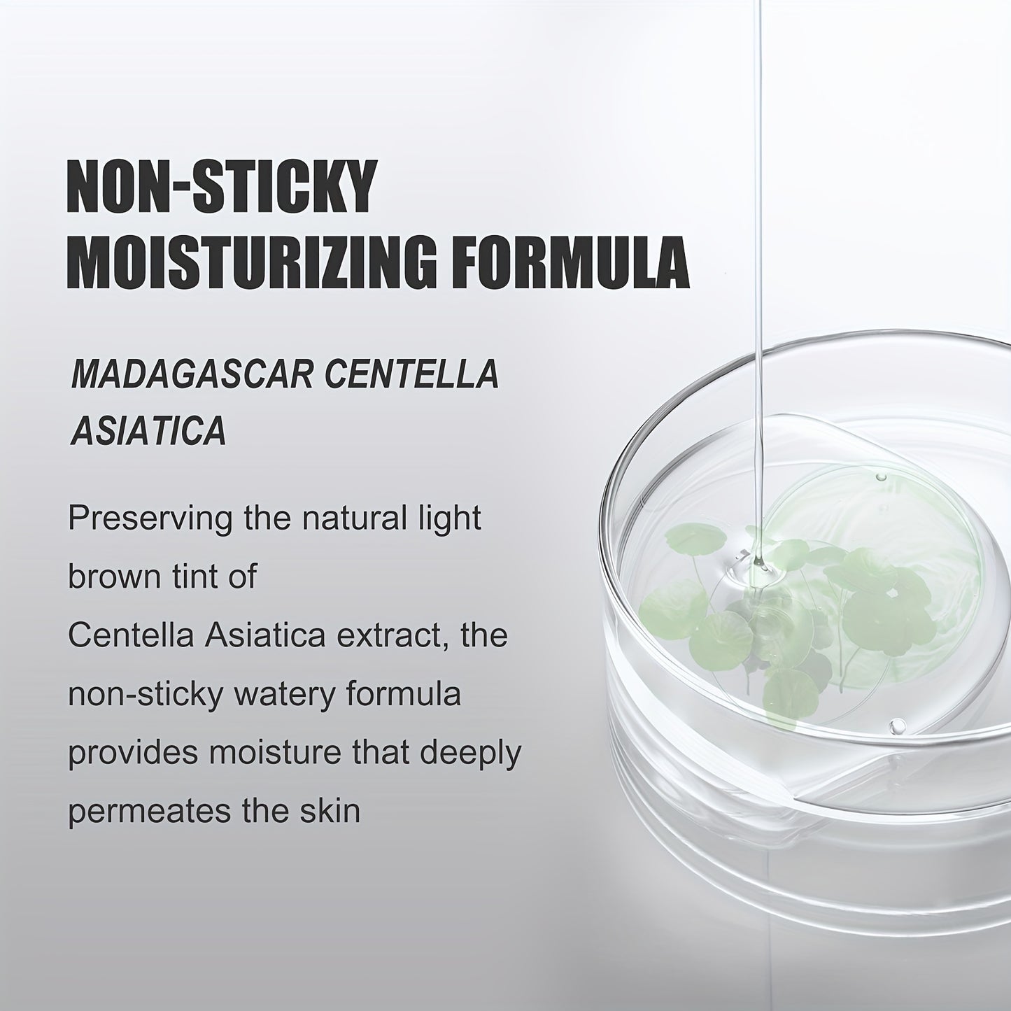 Centella Asiatica Facial Serum, 1.01oz - Hydrating & Firming Essence For Smooth, Radiant Skin - Reduces Fine Lines & Tightens Pores - Unisex, Fragrance-Free
