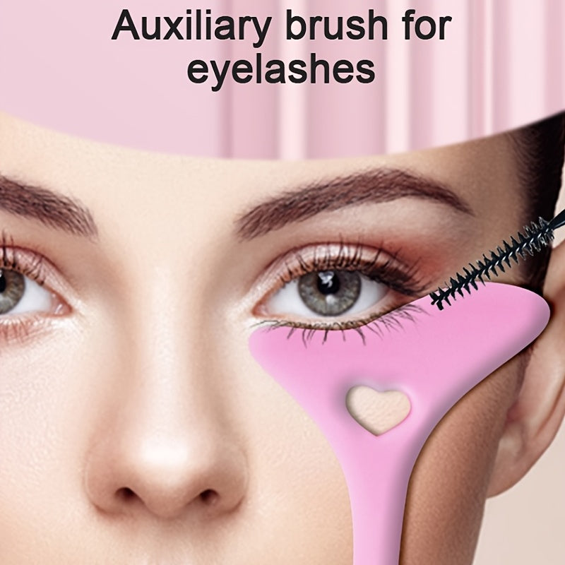 Silicone Wing Tips - Eyeliner Stencils, Mascara, Lipstick, Cream Mask Applicator Makeup Beauty Tool for Perfect Application