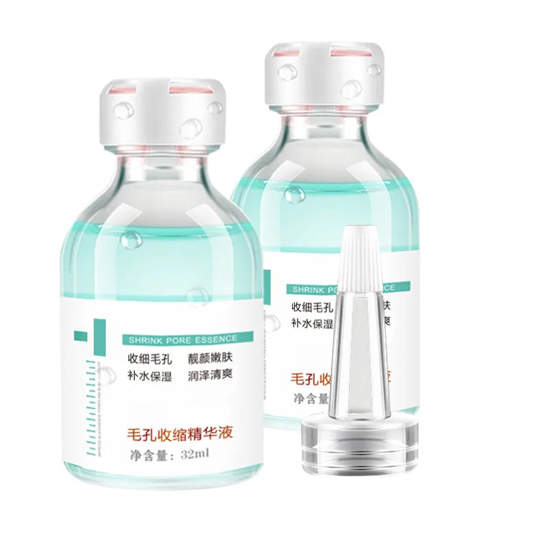Centella Asiatica Pore Shrink Face Serum Hyaluronic Acid Moisturizing Nourish Smooth Pores Repair Essence Firm Korean Cosmetics