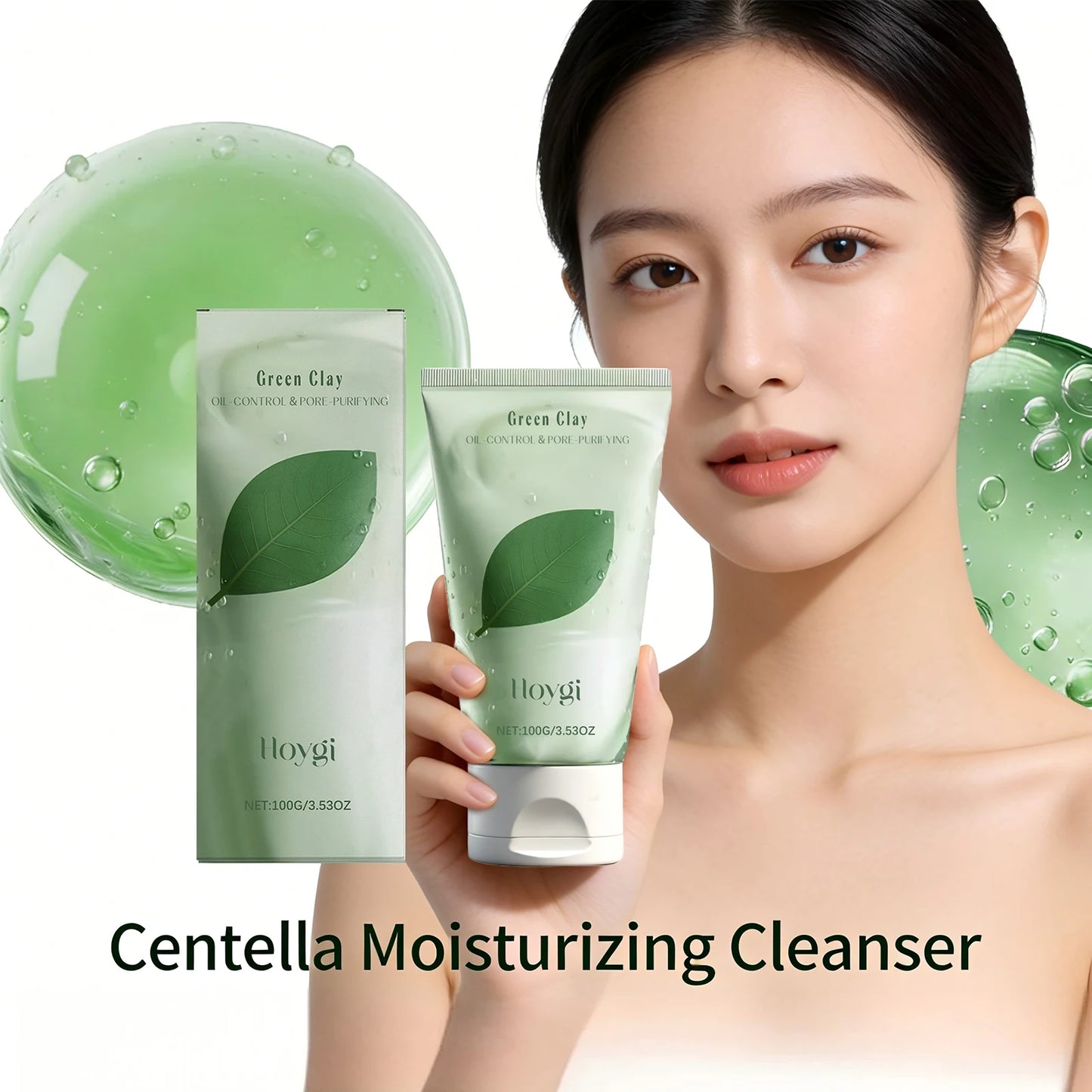 Centella Facial Cleanser Cleansing Pores Reduce Blackheads Removal Dirt Repair Damaged Barrier Improve Dullness Skin Brightening