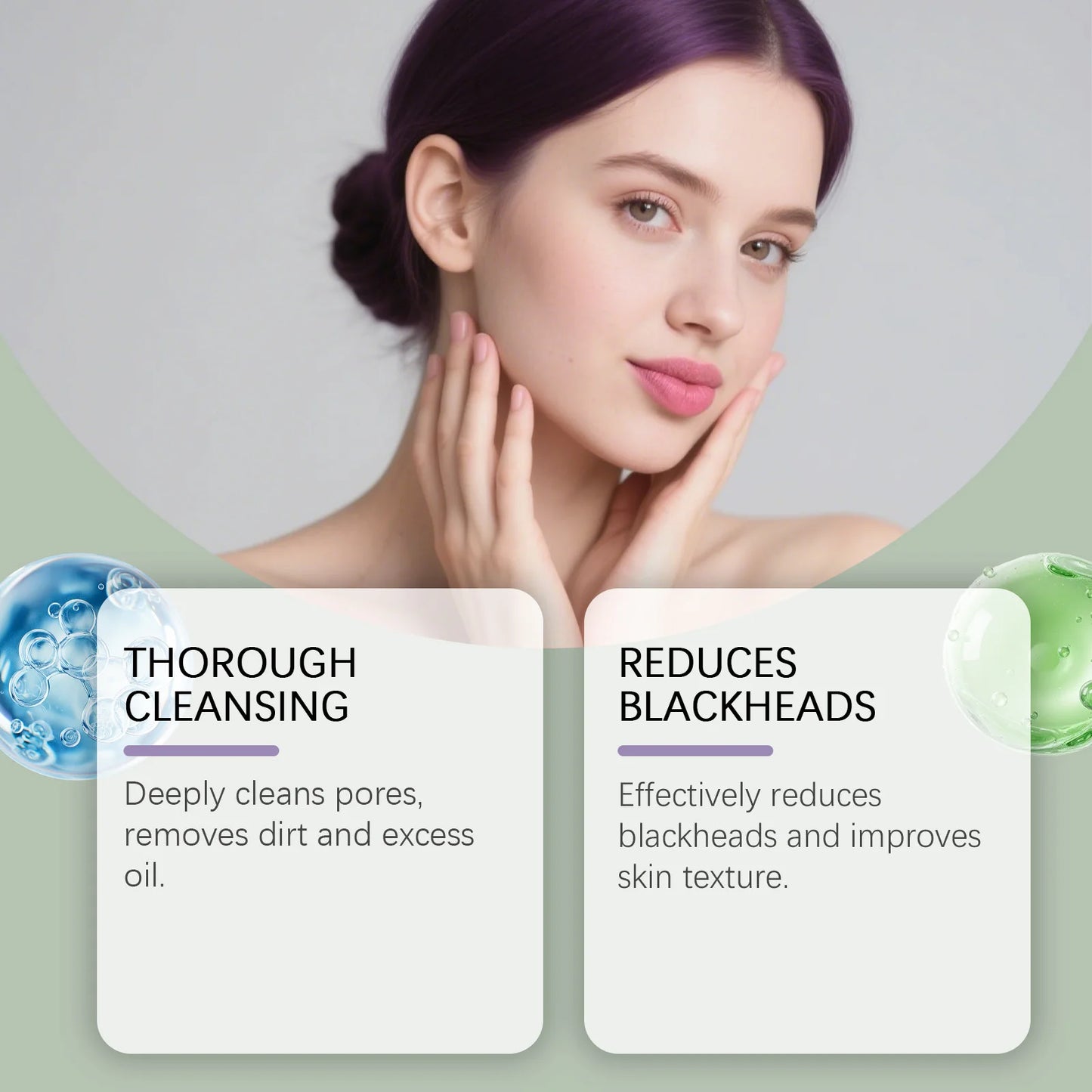 Centella Facial Cleanser Cleansing Pores Reduce Blackheads Removal Dirt Repair Damaged Barrier Improve Dullness Skin Brightening