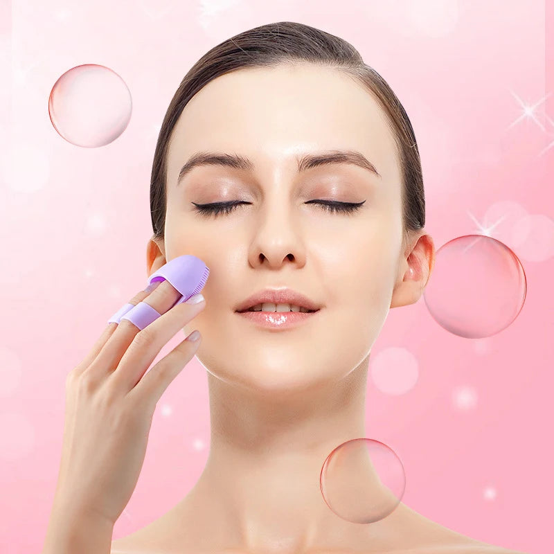 Silicone Facial Cleansing Brush – Professional-Grade Skin Care Tool for Gentle Exfoliation and Deep Cleansing