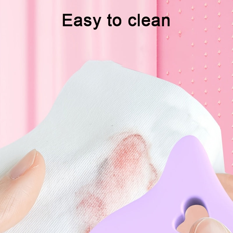 Silicone Wing Tips - Eyeliner Stencils, Mascara, Lipstick, Cream Mask Applicator Makeup Beauty Tool for Perfect Application